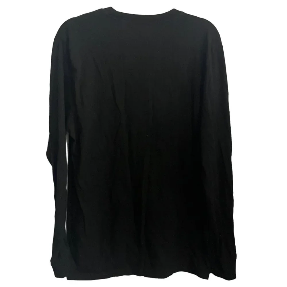 NEW URBAN OUTFITTERS CORONA BEER T SHIRT UNISEX LARGE BLACK LONG SLEEVE RAINBOW - Picture 4 of 5